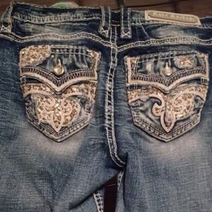 Miss me size 30 and rock rivals size 30